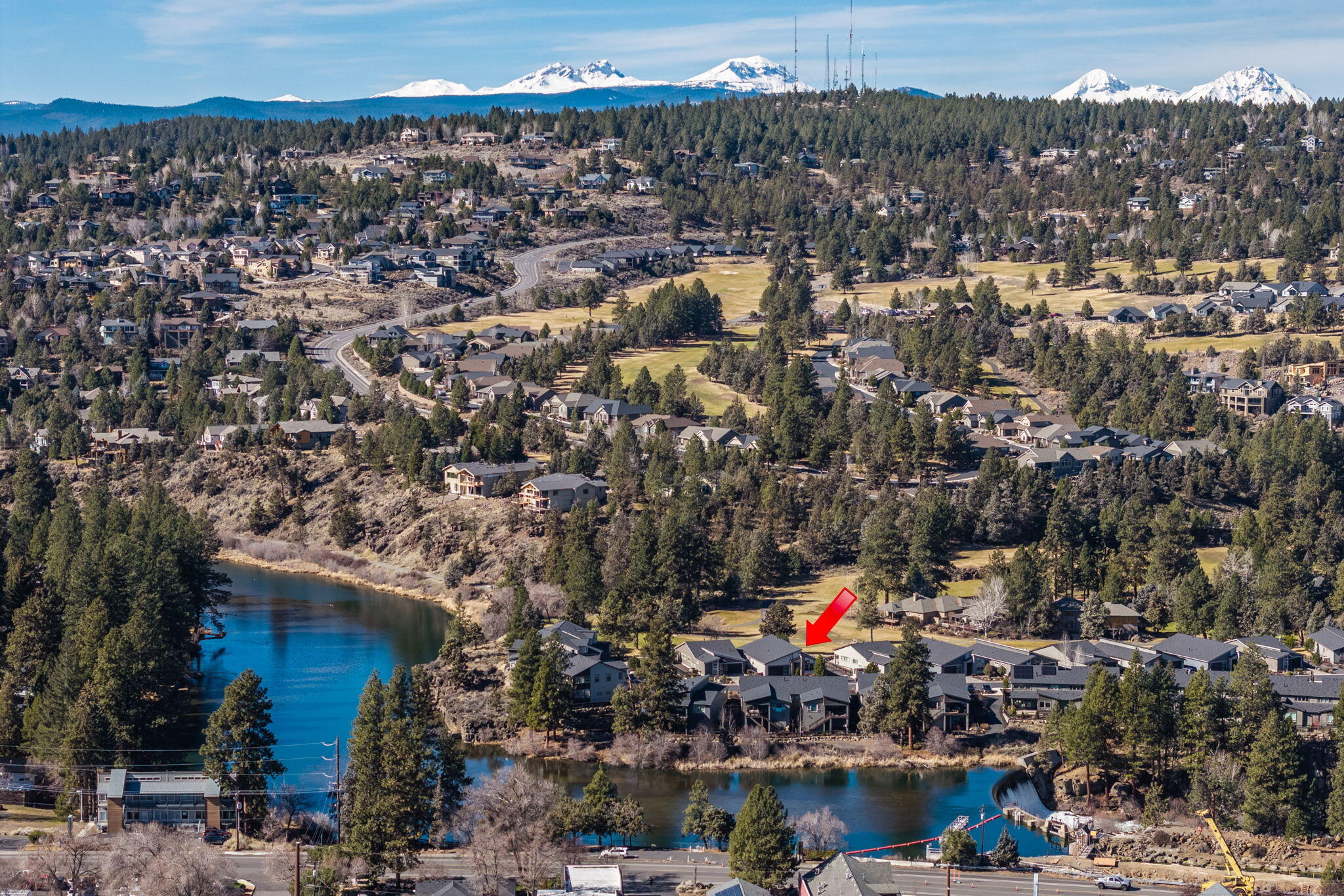 2565 Northwest Rippling River Court Bend, OR 97703 - Photo 50 of 52 Aerial view