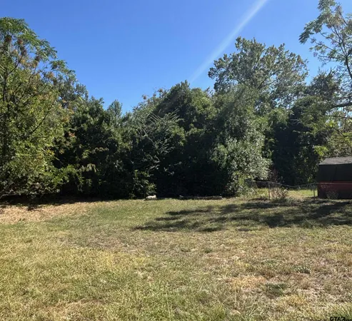 a view of a backyard of a house