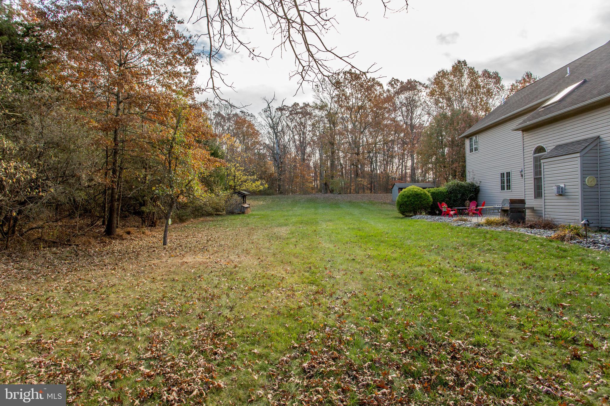 1099 Slotter Road Perkasie, PA 18944 - Photo 53 of 62 a view of a backyard with plants and large trees
