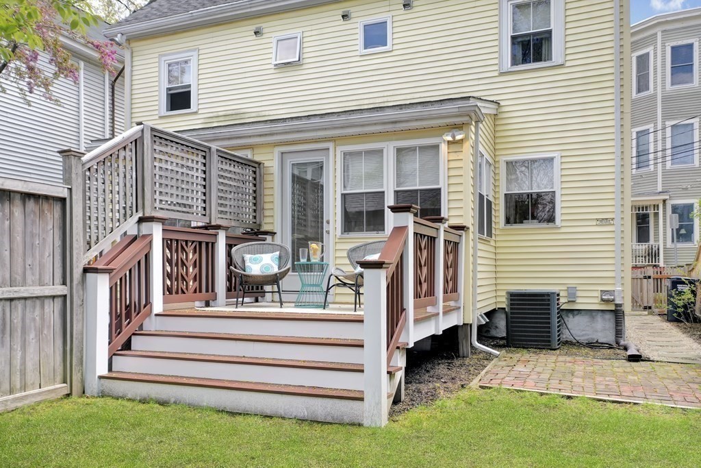 2 Reed St Court, Unit 2 Cambridge, MA 02140 - Photo 28 of 31 a view of a house with a yard and stairs
