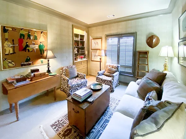 a view of a room with storage and utility