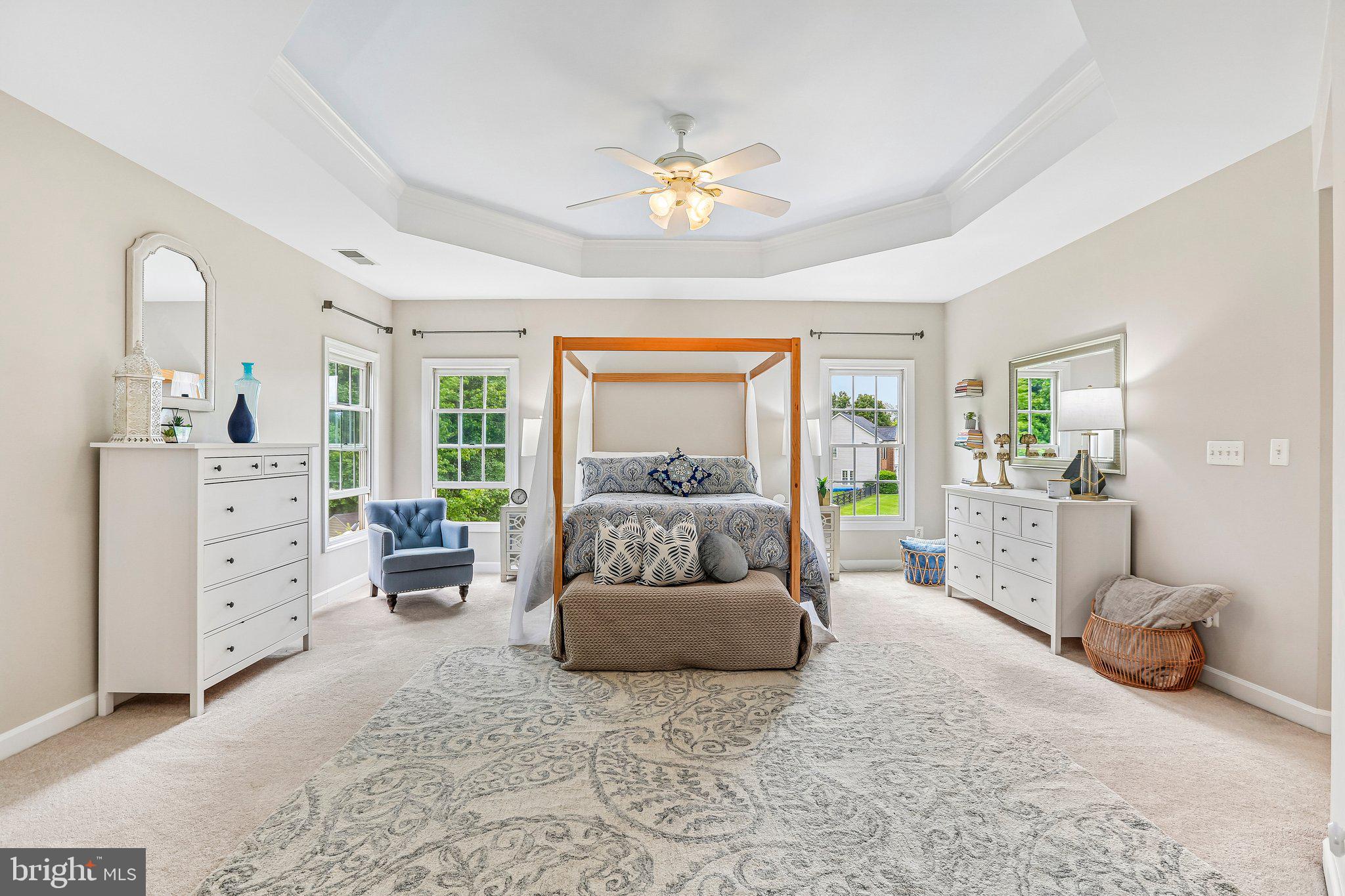 9308 Harrisons Farm Way Gaithersburg, MD 20882 - Photo 36 of 92 Tray ceiling in the primary suite