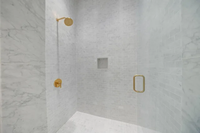 a view of a city with ocean view