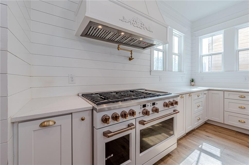 312 Ball Field Road Waleska, GA 30183 - Photo 16 of 73 a white stove top oven sitting inside of a kitchen