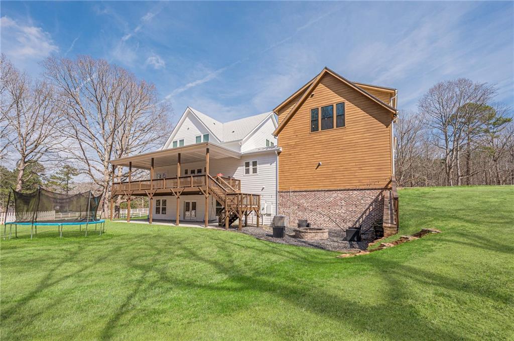 312 Ball Field Road Waleska, GA 30183 - Photo 61 of 73 a front view of house with a yard