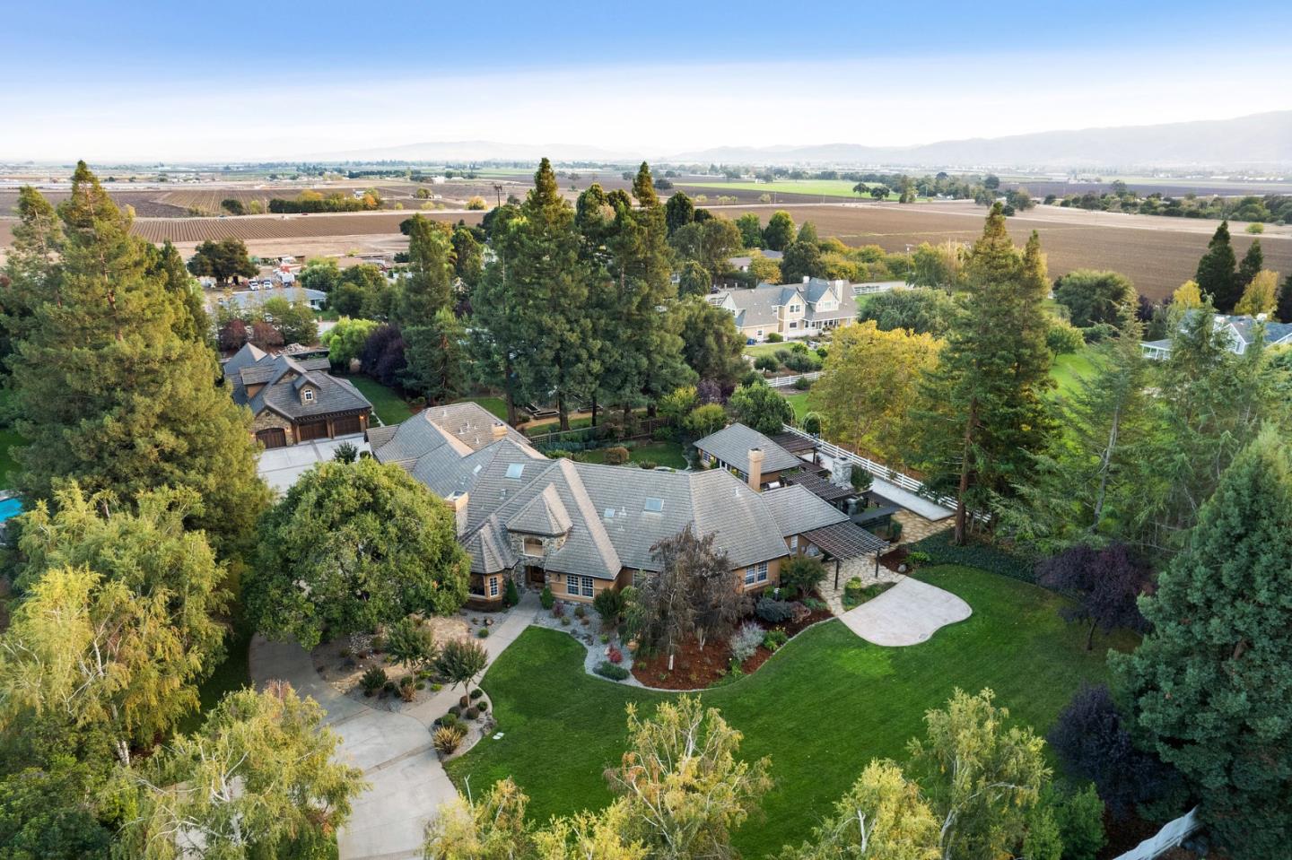 2395 Ric Drive Gilroy, CA 95020 - Photo 6 of 100 an aerial view of a house with a lake view