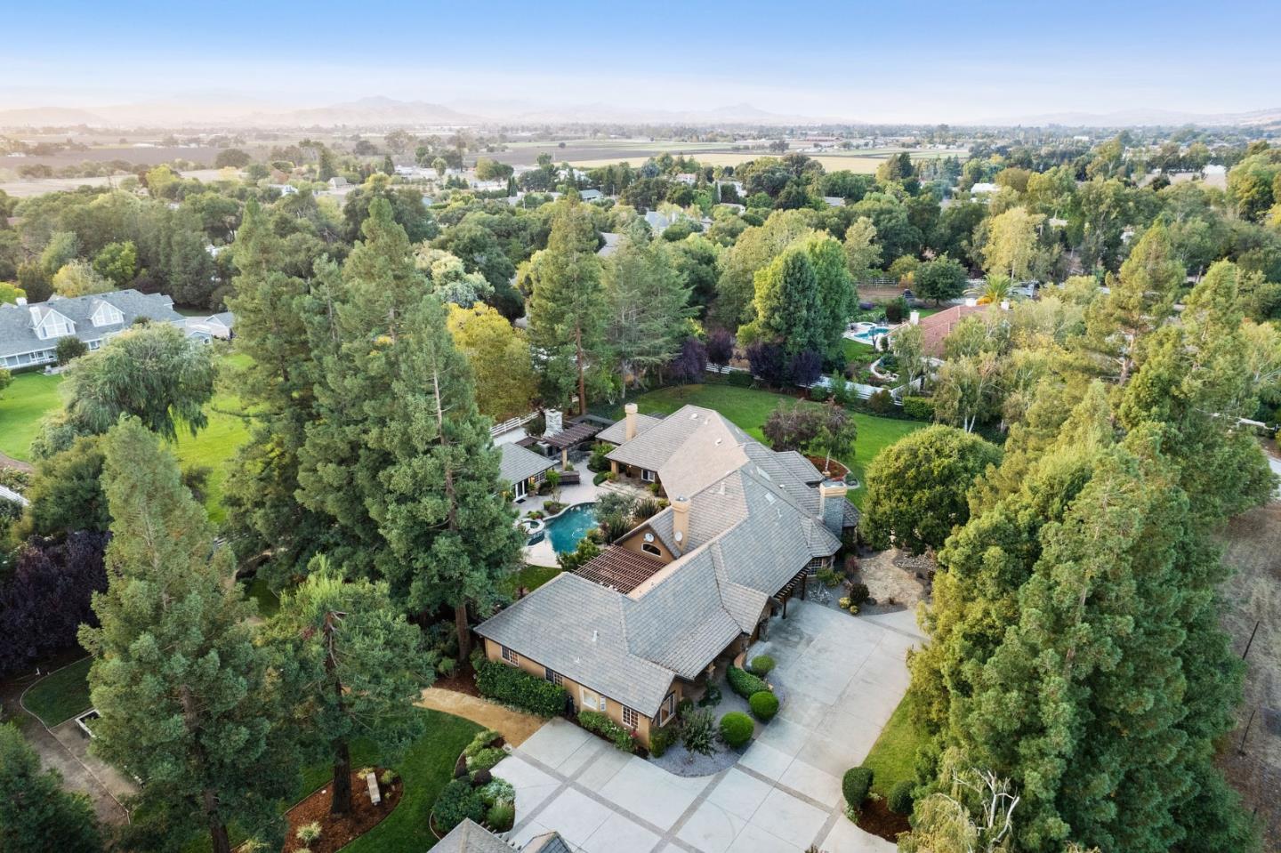 2395 Ric Drive Gilroy, CA 95020 - Photo 7 of 100 an aerial view of a house with yard