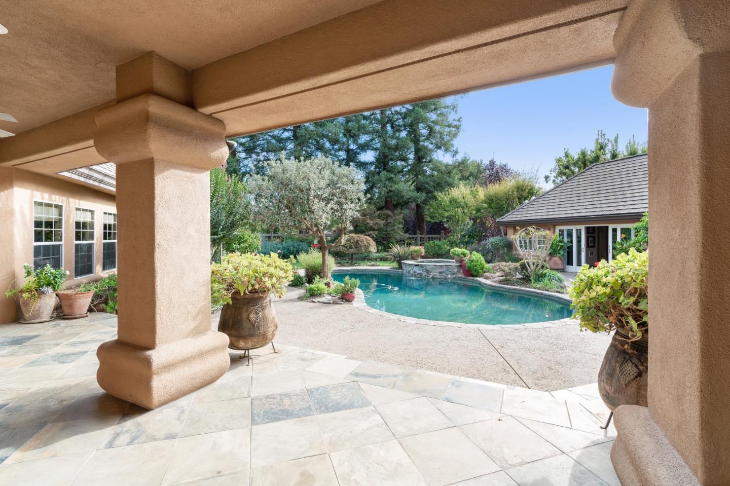 2395 Ric Drive Gilroy, CA 95020 - Photo 70 of 100 a view of a patio with couches and potted plants