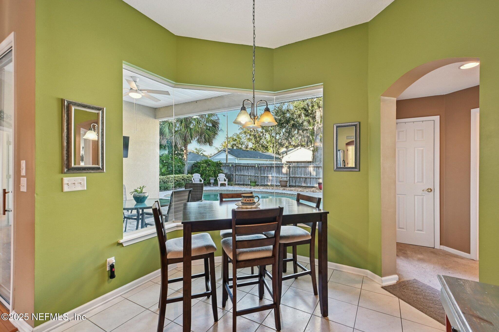 1862 Sentry Oak Court Fleming Island, FL 32003 - Photo 37 of 83 a dining room with furniture and window