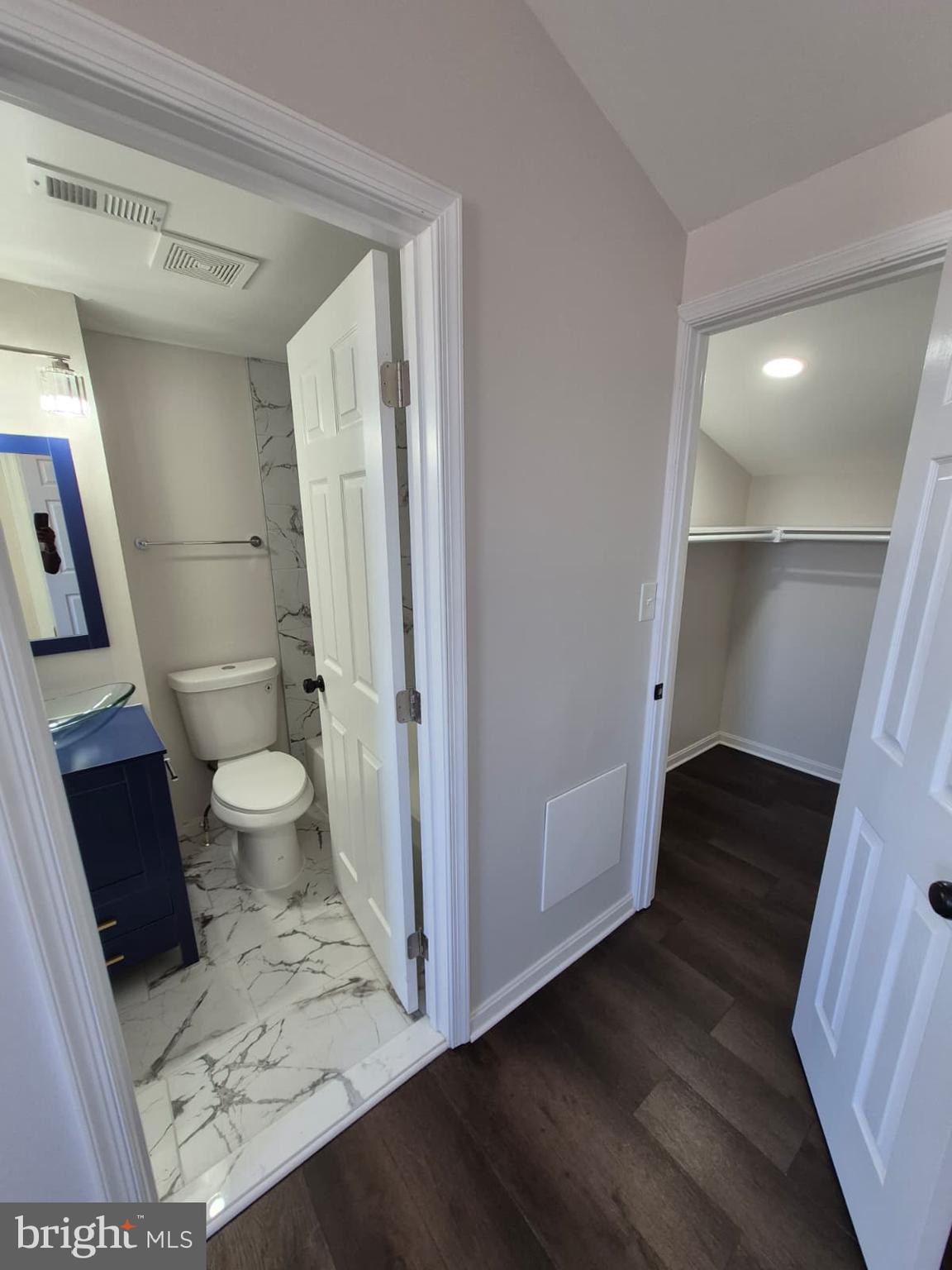 2015 East Fairmount Avenue Baltimore, MD 21231 - Photo 22 of 27 a bathroom with a sink and a toilet