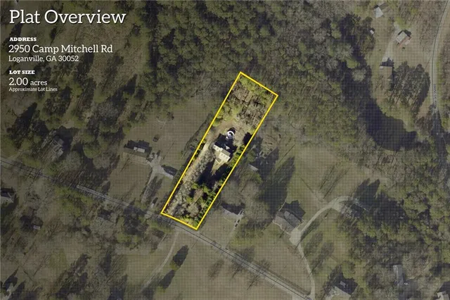 $547,000 | 2950 Camp Mitchell Road, Loganville, GA 30052
