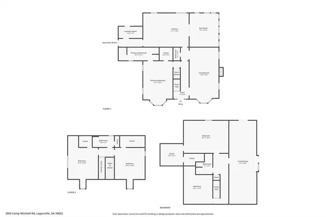 $547,000 | 2950 Camp Mitchell Road, Loganville, GA 30052