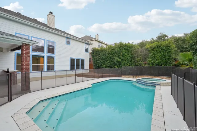a view of a house with roof deck