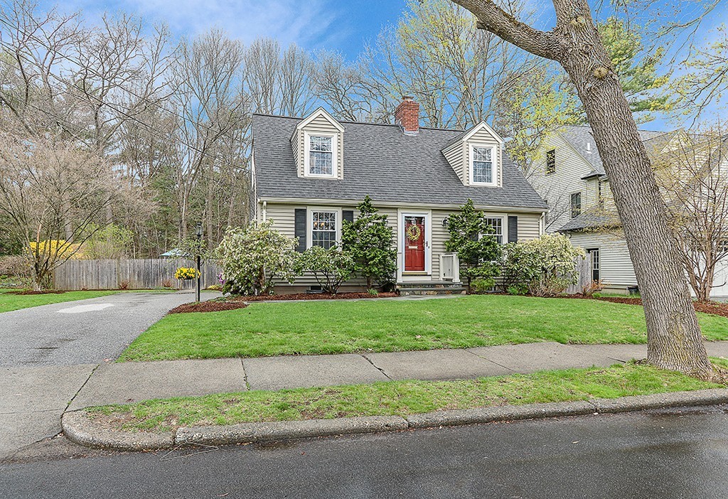 28 Clearwater Road Newton, MA 02462 - Photo 3 of 20 a view of a house with a yard and large tree