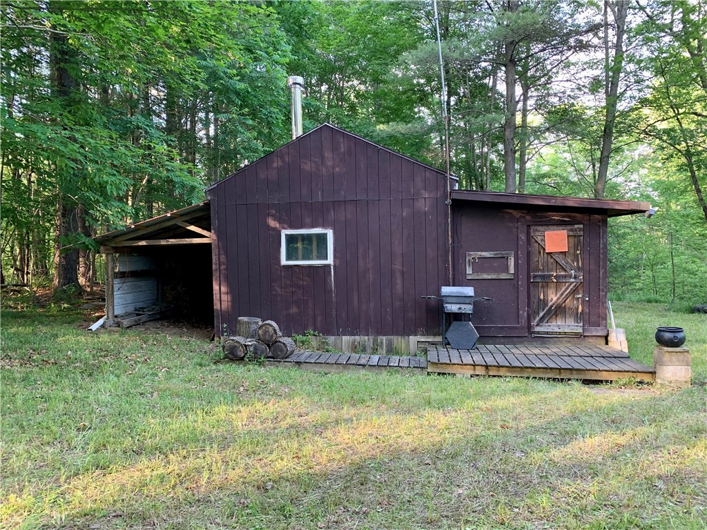 0 Morris Road Dansville, NY 14437 - Photo 1 of 1 1984 Built 20' x 22' Cabin with loft and attached