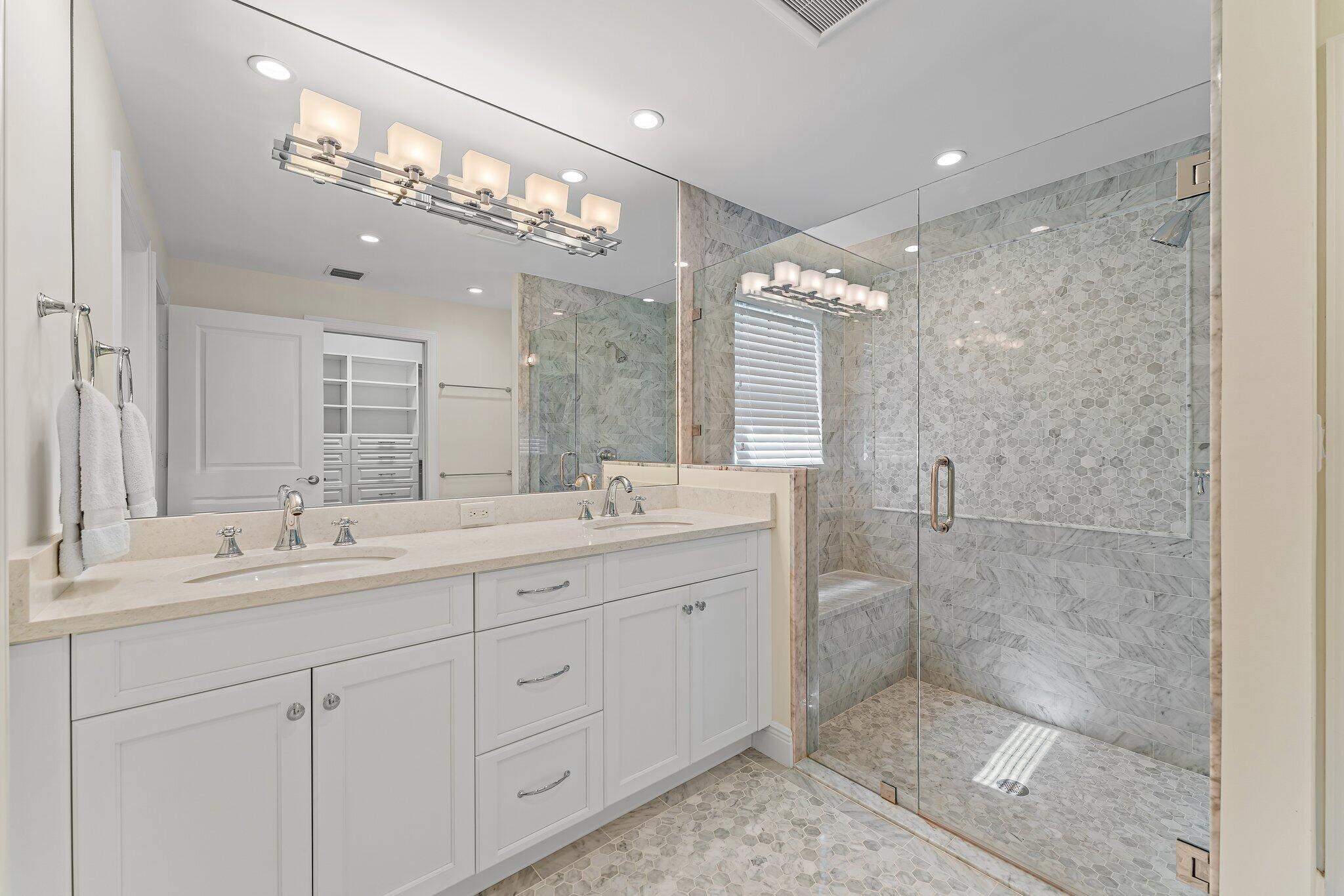 240 Celestial Way, Unit 1 Juno Beach, FL 33408 - Photo 19 of 49 Primary Bathroom