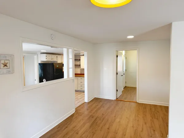 wooden floor in an empty room