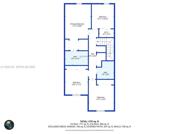 a picture of a floor plan