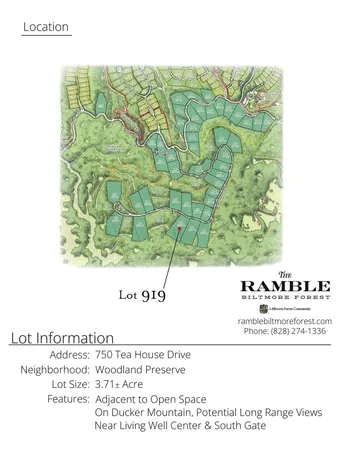 $975,000 | 750 Tea House Drive, Unit 919, Asheville, NC 28803