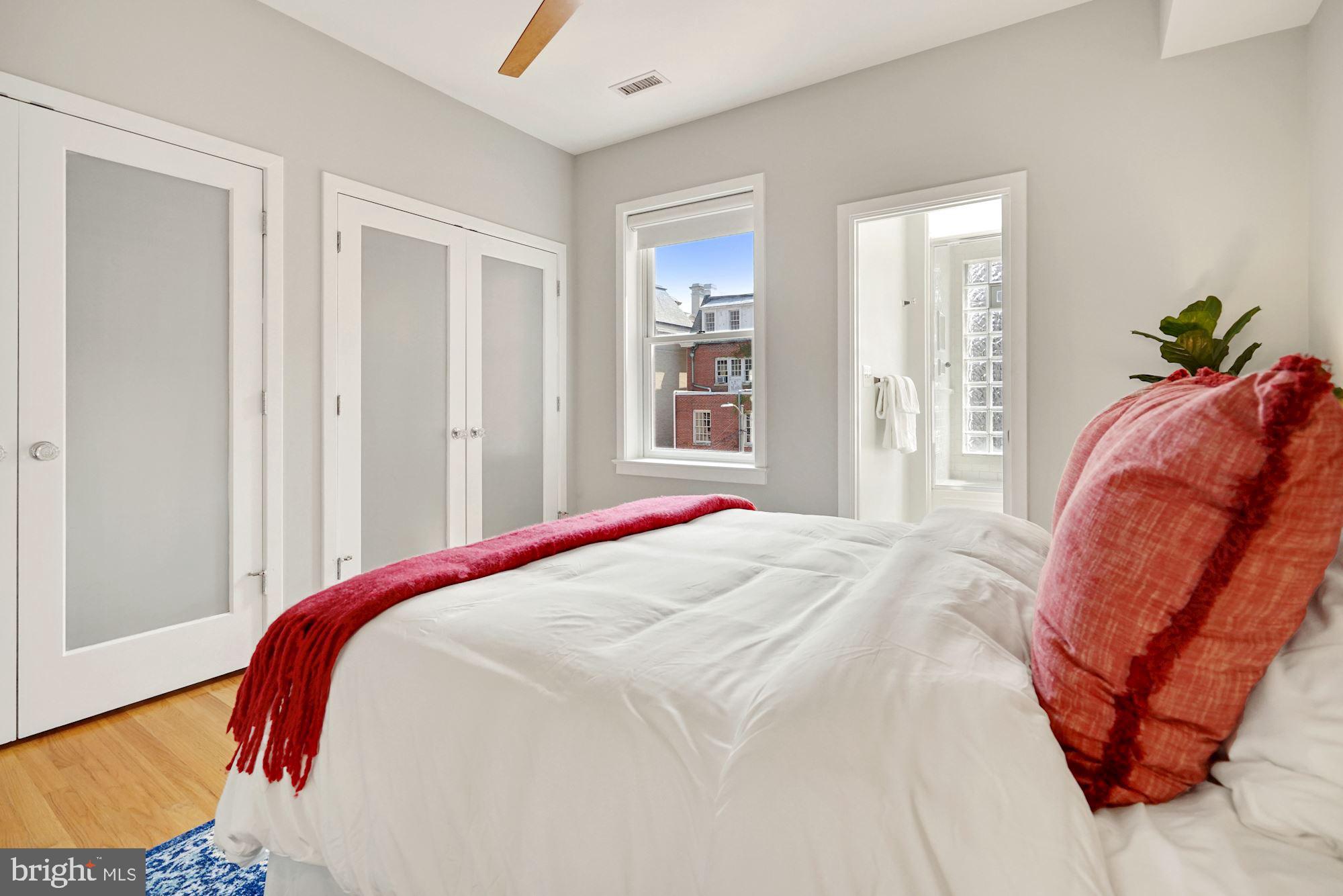1830 Corcoran Street Northwest Washington, DC 20009 - Photo 13 of 20 Second bedroom with large closets