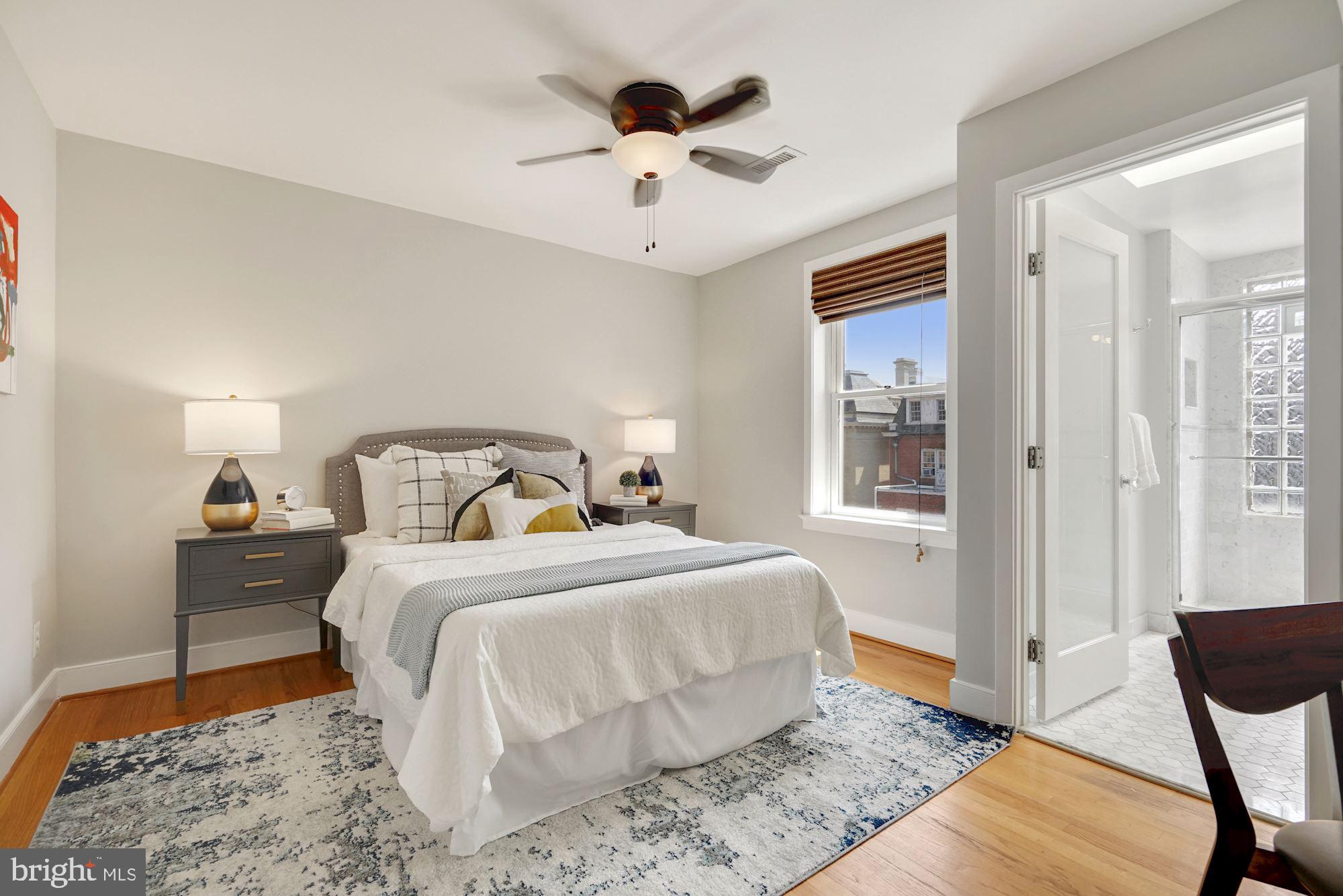 1830 Corcoran Street Northwest Washington, DC 20009 - Photo 15 of 20 Lux primary bedroom suite