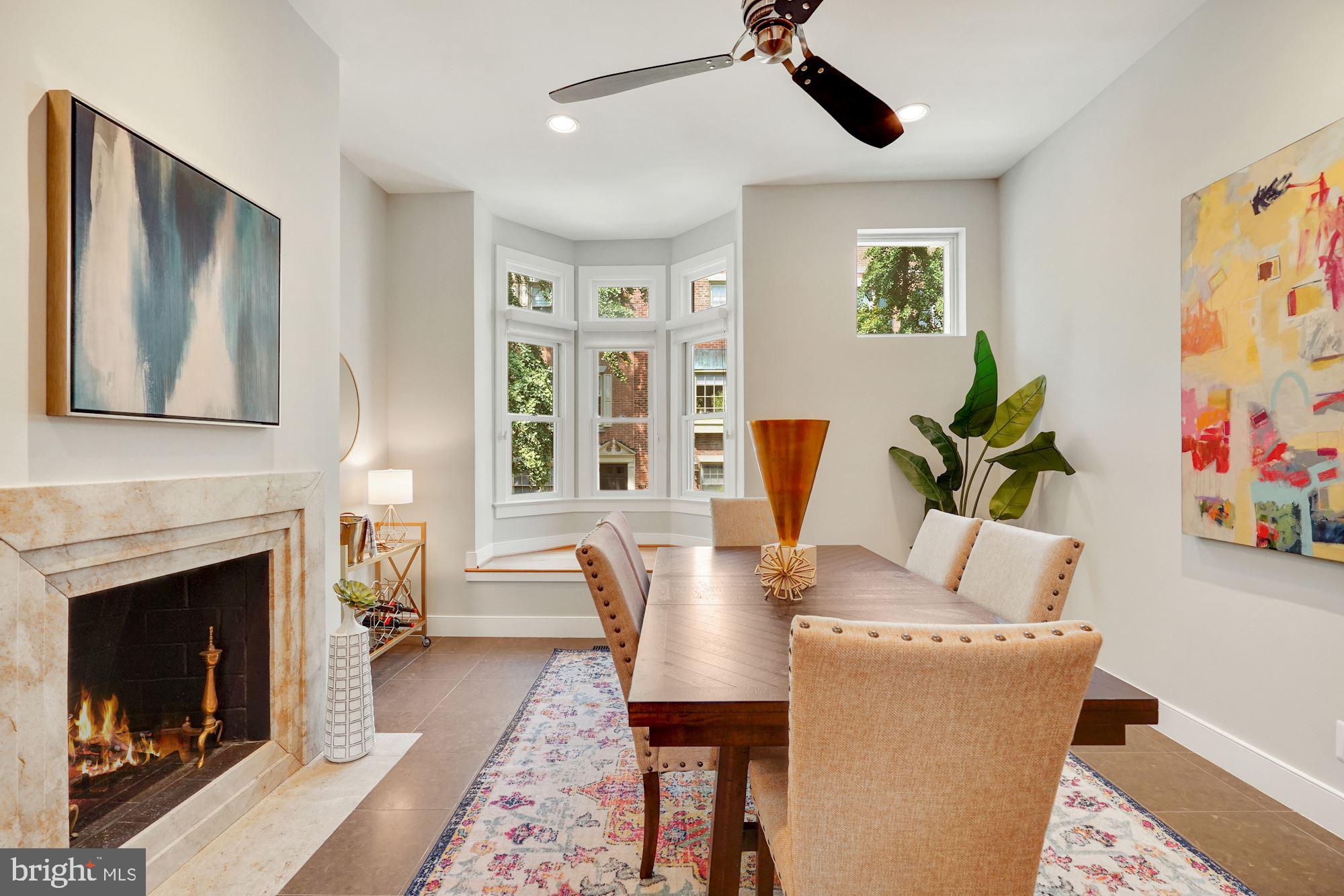 1830 Corcoran Street Northwest Washington, DC 20009 - Photo 7 of 20 Spacious dining room