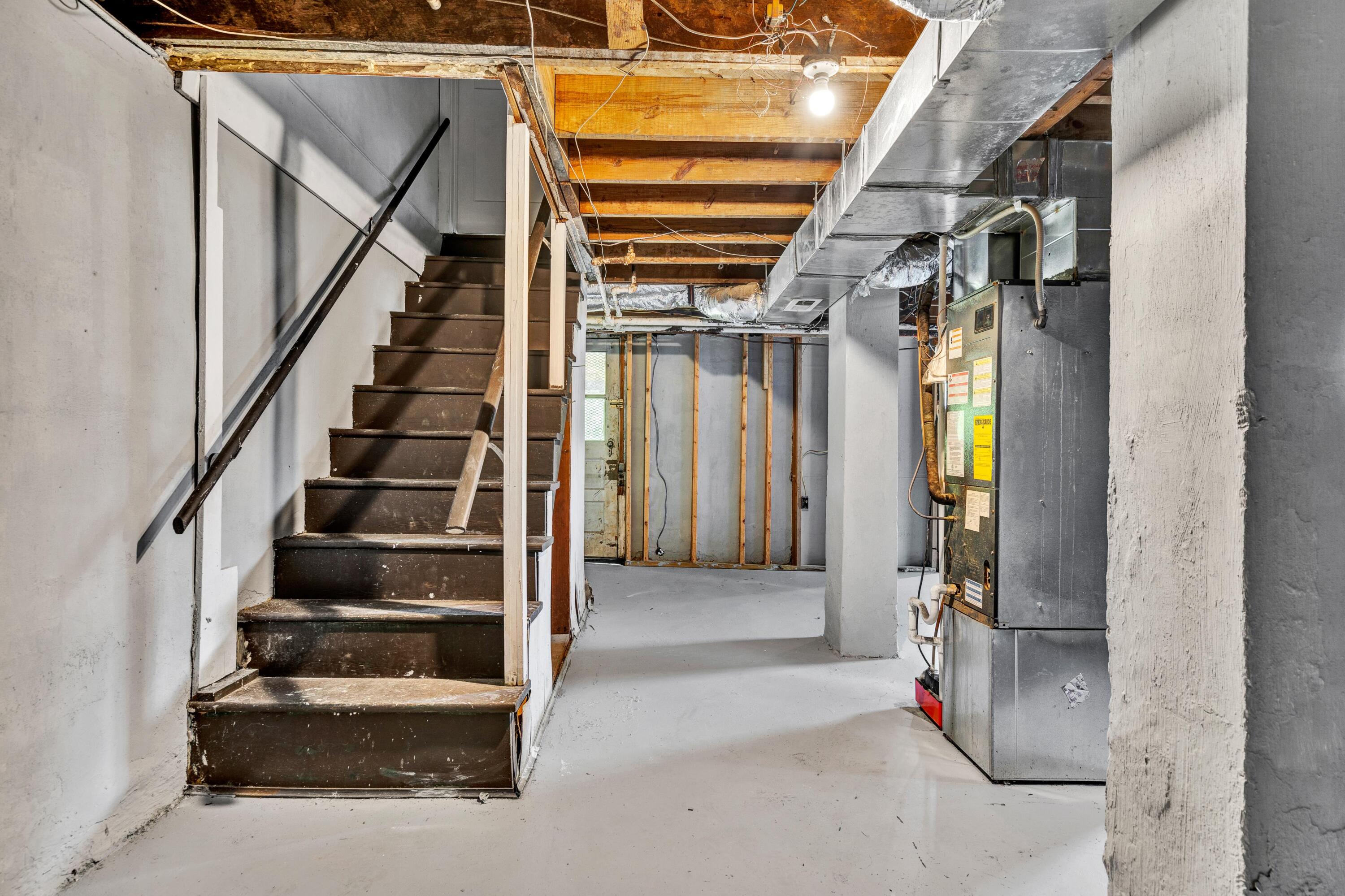 3116 Willow Road Northwest Roanoke, VA 24017 - Photo 28 of 40 Unfinished Basement