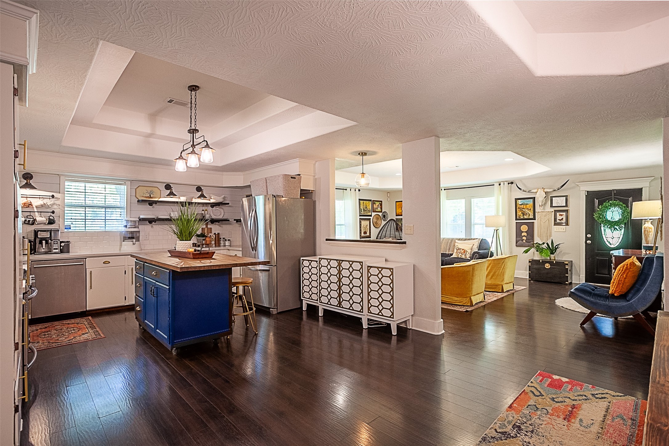 2567 65th Street Port Arthur, TX 77640 - Photo 5 of 7 a living room with furniture and wooden floor