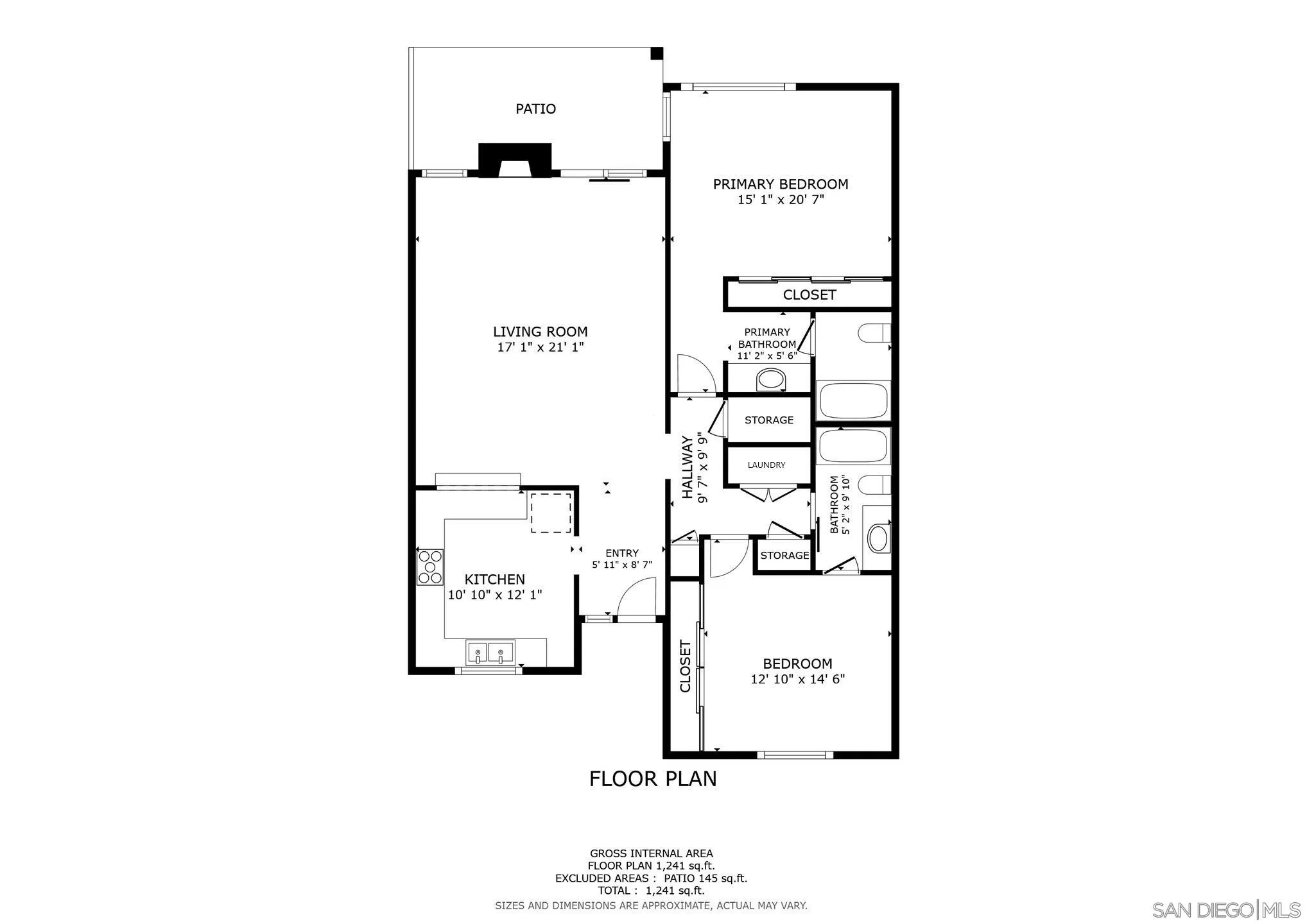 4121 Oak Island Lane Fallbrook, CA 92028 - Photo 25 of 25 a picture of a bench in a cabinet