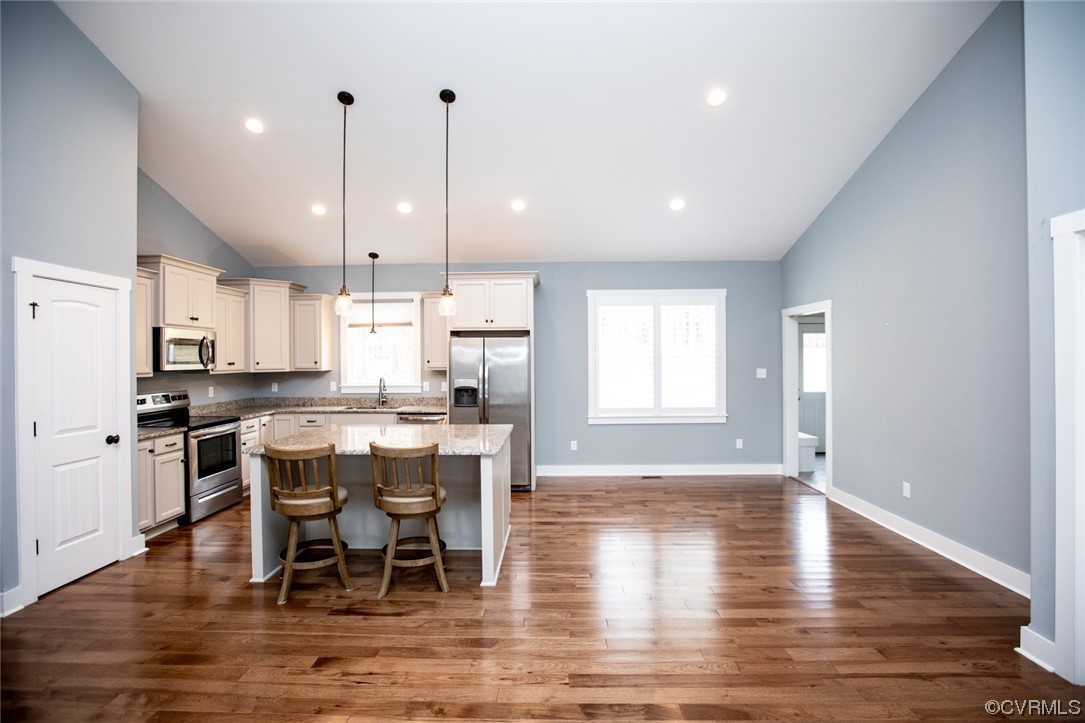 3659 Old Ridge Road Farmville, VA 23901 - Photo 11 of 44 a large kitchen with a table and chairs