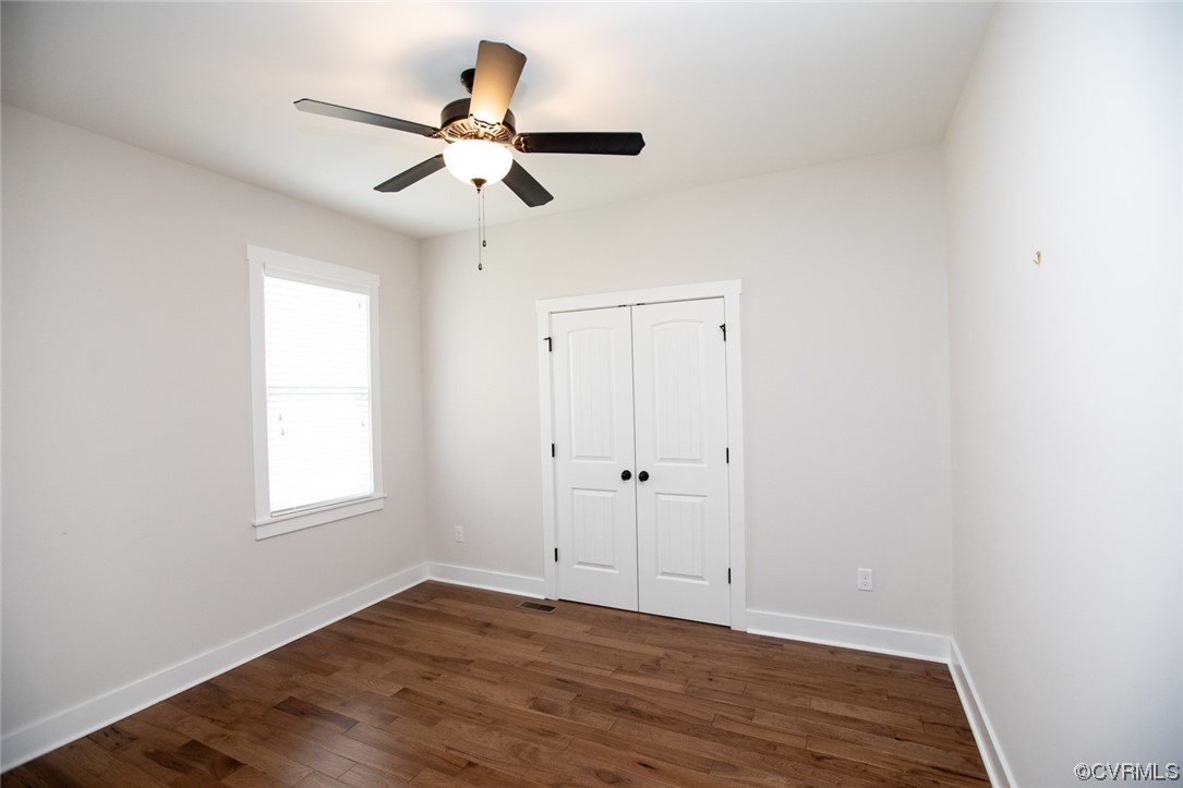 3659 Old Ridge Road Farmville, VA 23901 - Photo 33 of 44 a view of an empty room with wooden floor and a window