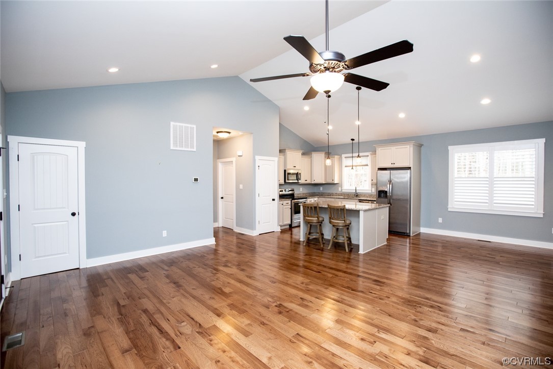 3659 Old Ridge Road Farmville, VA 23901 - Photo 10 of 44 a view of kitchen with table and chairs