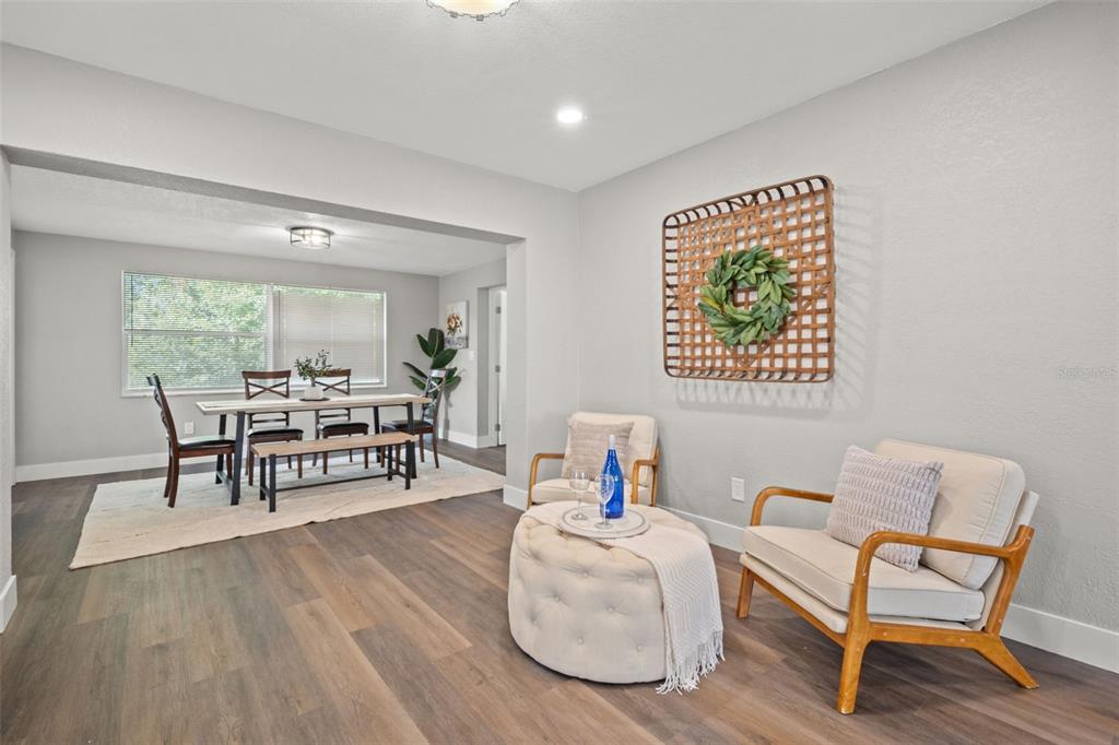 1472 Ruth Road Dunedin, FL 34698 - Photo 18 of 50 a living room with furniture and a large window