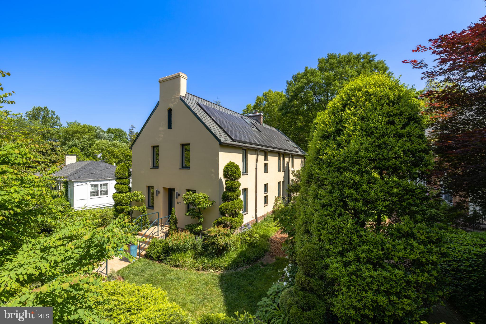 4635 Kenmore Drive Northwest Washington, DC 20007 - Photo 3 of 28 Tesla solar panels