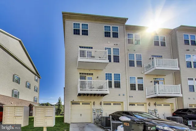 a view of a building with many windows