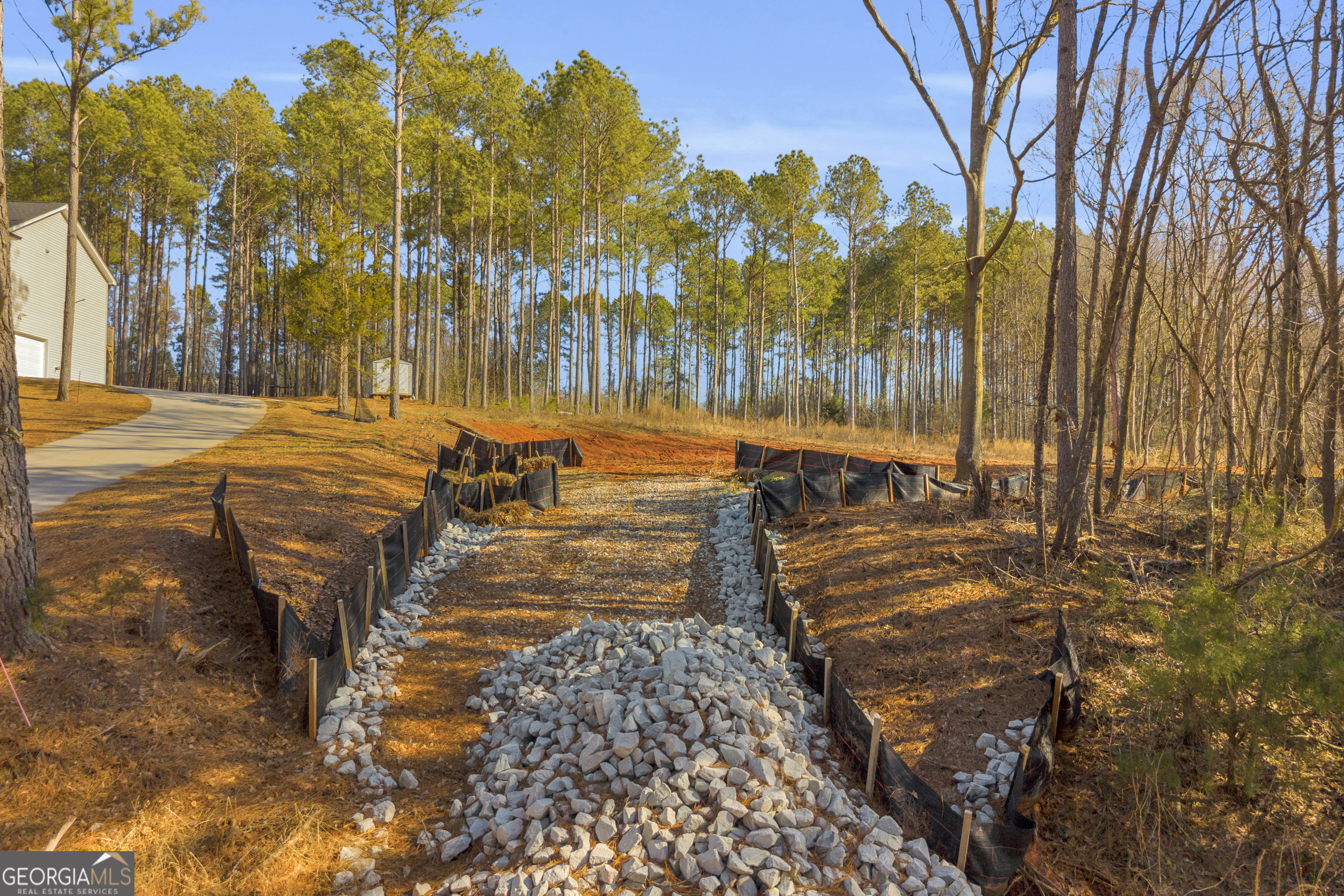 0 Noah Crow Road Royston, GA 30662 - Photo 28 of 29 a view of a yard with plants and large trees