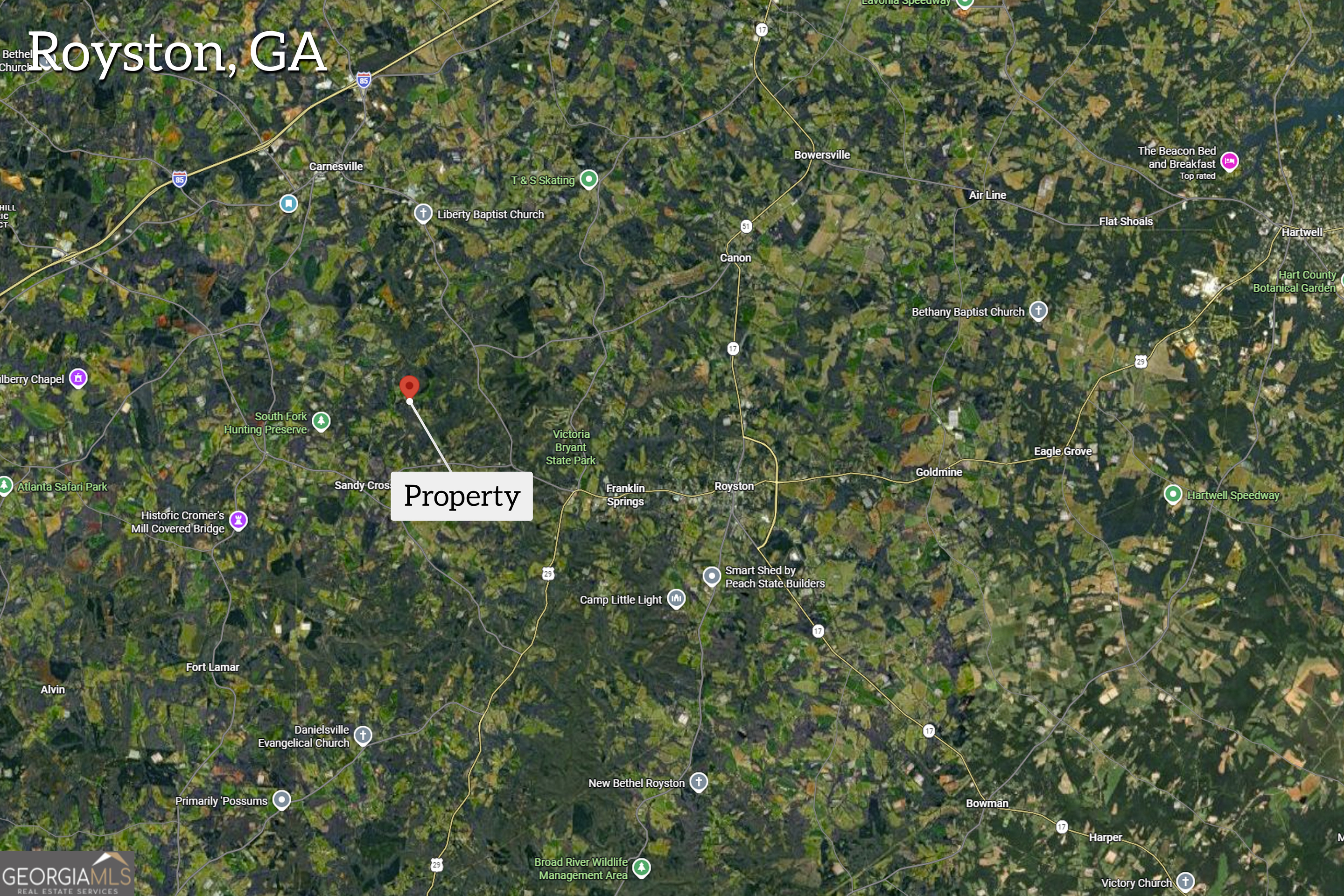 0 Noah Crow Road Royston, GA 30662 - Photo 3 of 29 a sign that is sitting in front of a tree