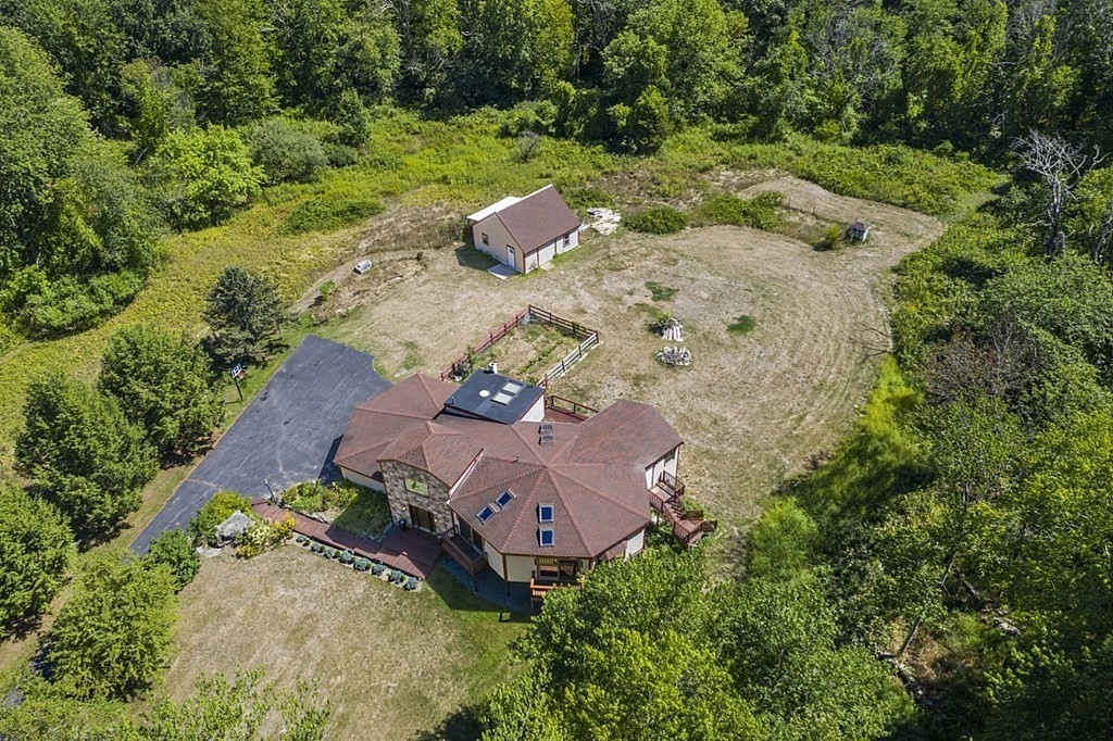 153 Middle Road Boxborough, MA 01719 - Photo 36 of 36 an aerial view of a house with a yard