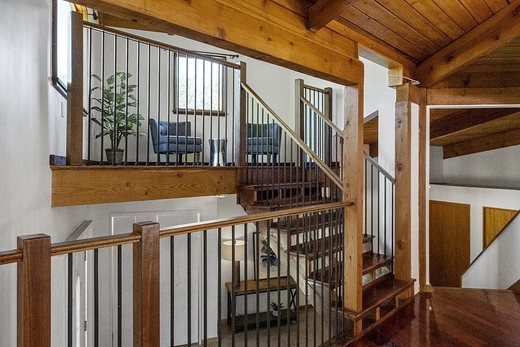 153 Middle Road Boxborough, MA 01719 - Photo 4 of 36 a view of stairs and wooden floor