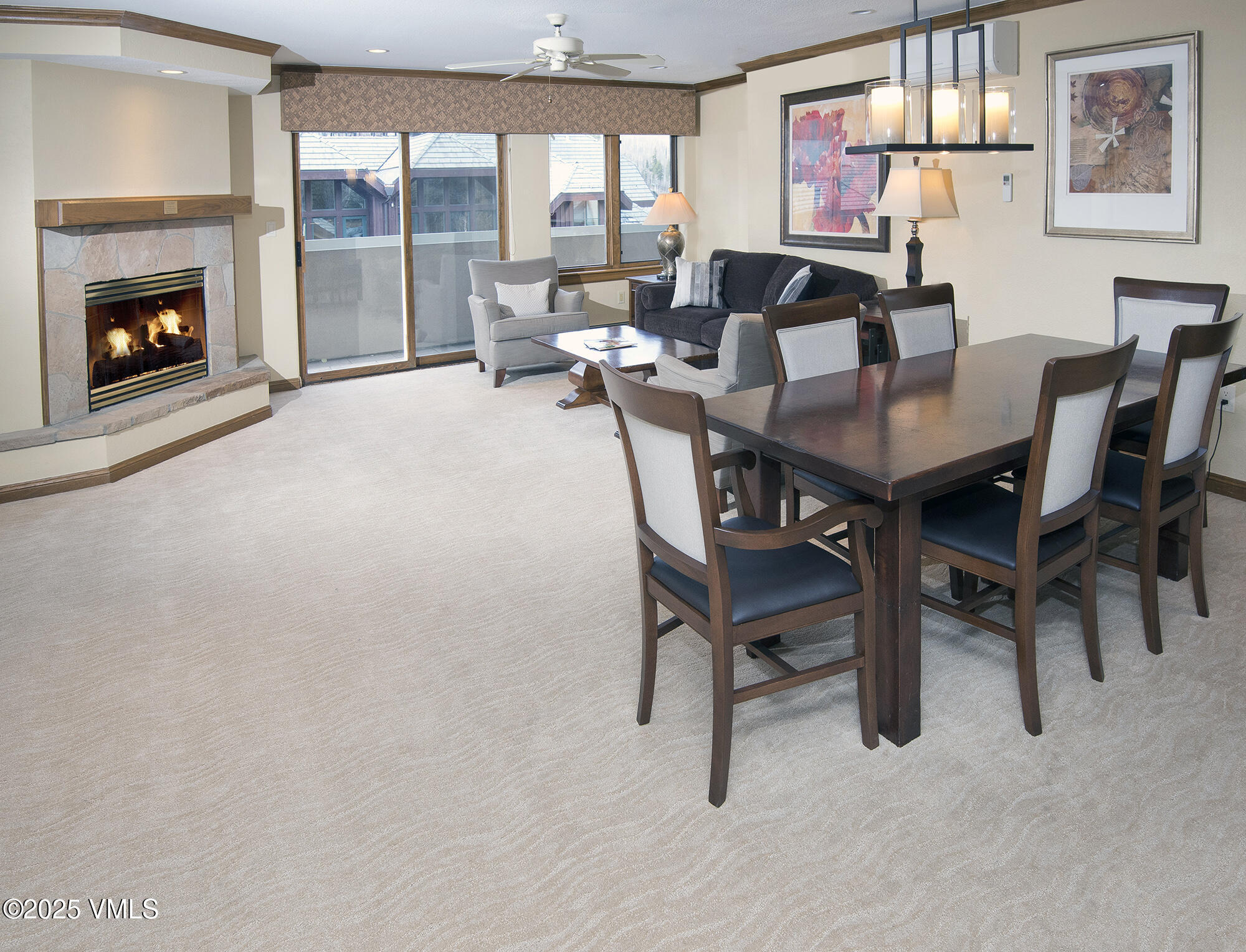 210 Offerson Road, Unit 321 Beaver Creek, CO 81620 - Photo 14 of 30 a view of a livingroom with furniture and a fireplace