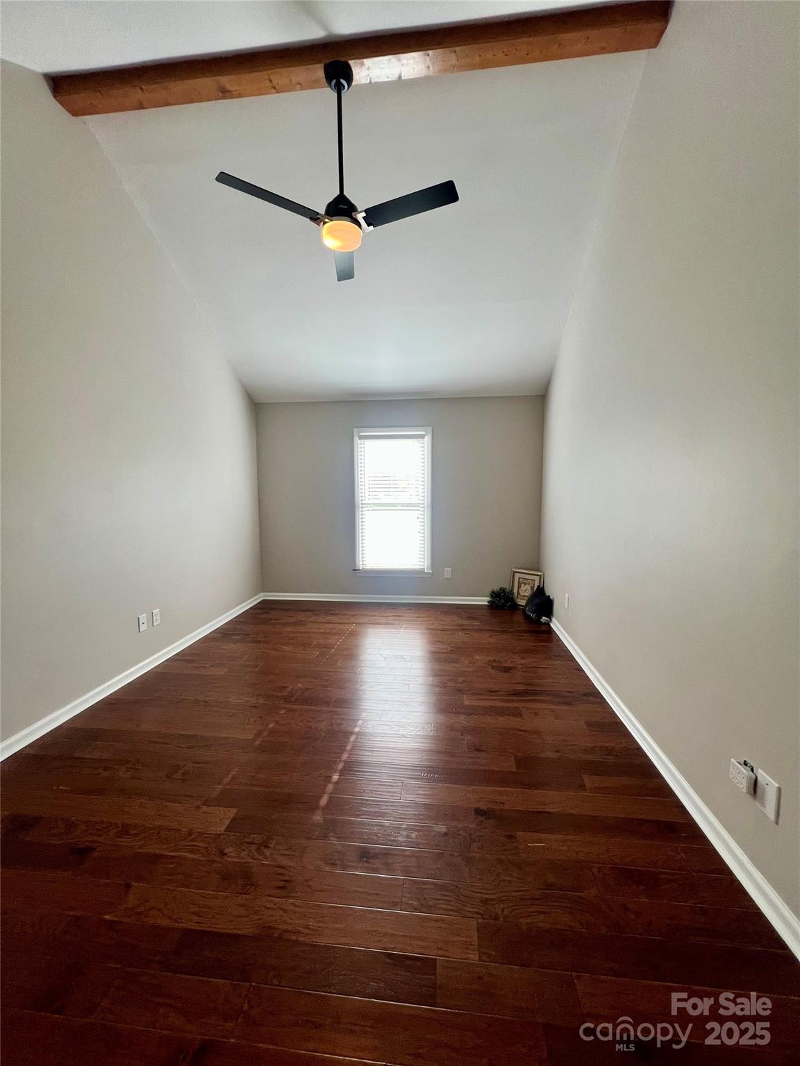 2238 Swain Court Gastonia, NC 28054 - Photo 15 of 27 a view of empty room with wooden floor and fan