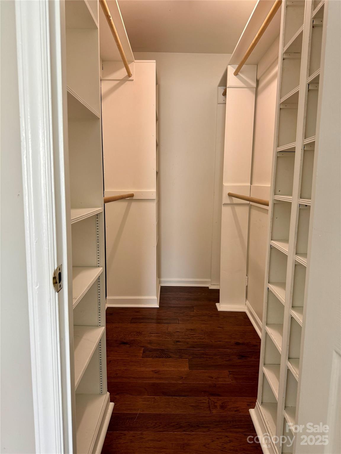2238 Swain Court Gastonia, NC 28054 - Photo 16 of 27 a view of closet area with empty racks