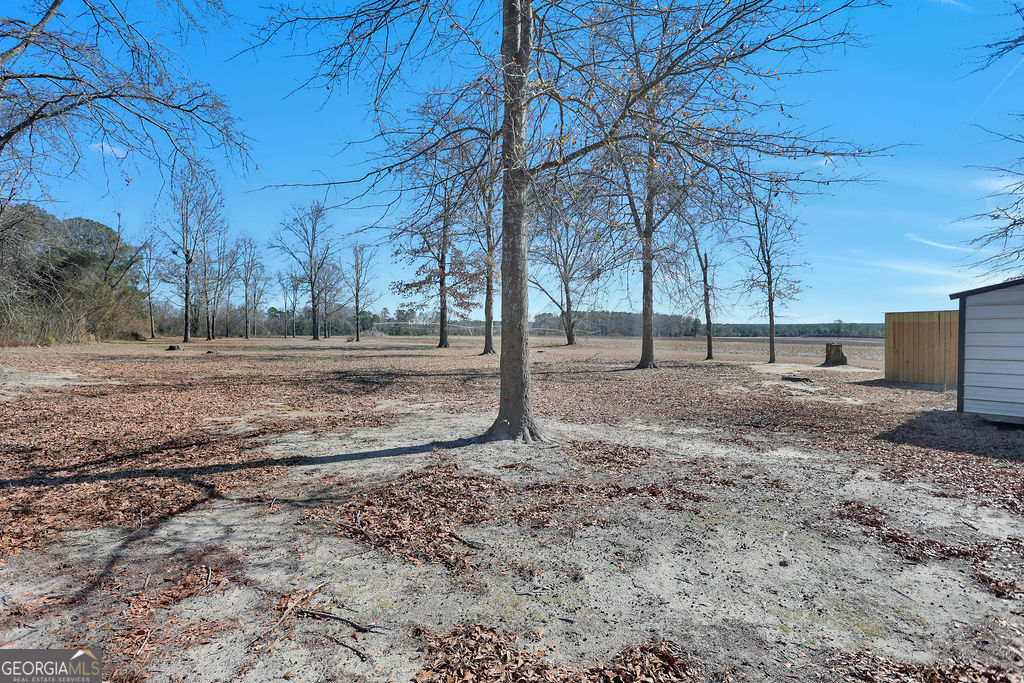 1775 Stoopto Road Sylvania, GA 30467 - Photo 54 of 66 a view of a yard with wooden fence