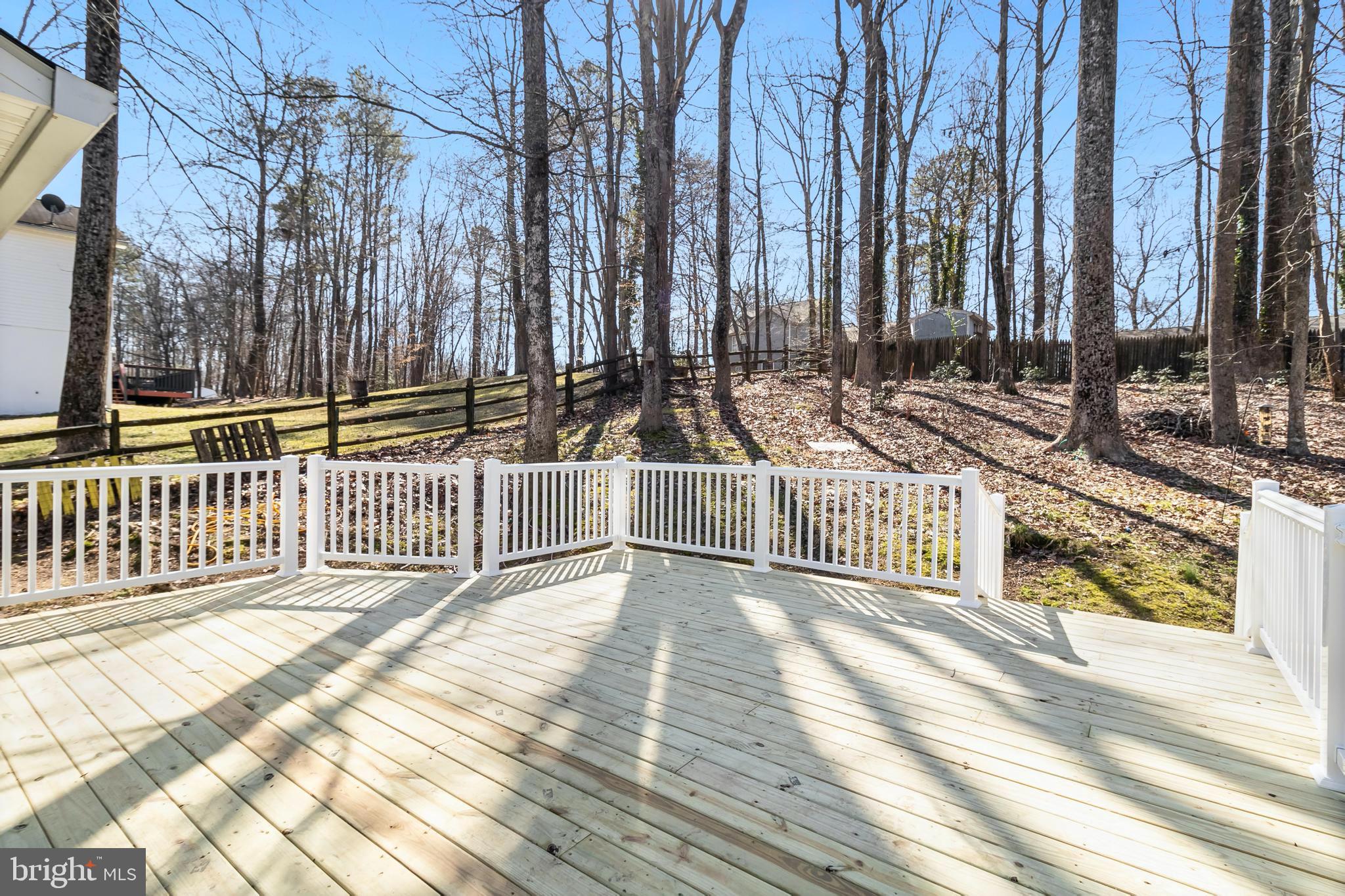 648 Santa Fe Trail Lusby, MD 20657 - Photo 37 of 58 Newly built deck