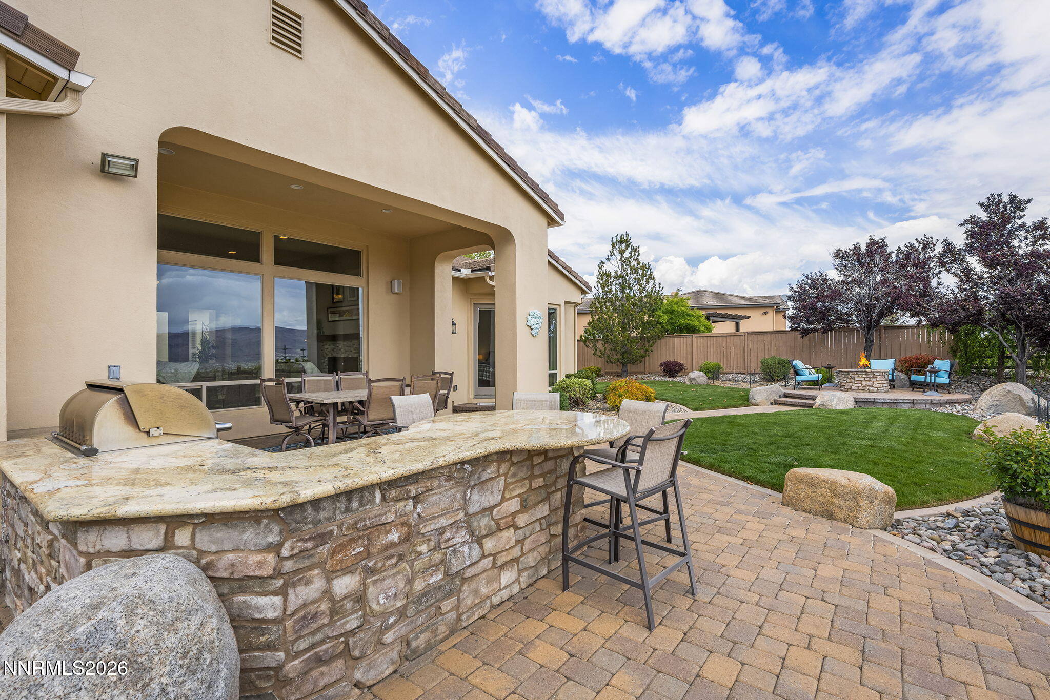 13340 Damonte View Lane Reno, NV 89511 - Photo 36 of 44 a view of a house with backyard and sitting area