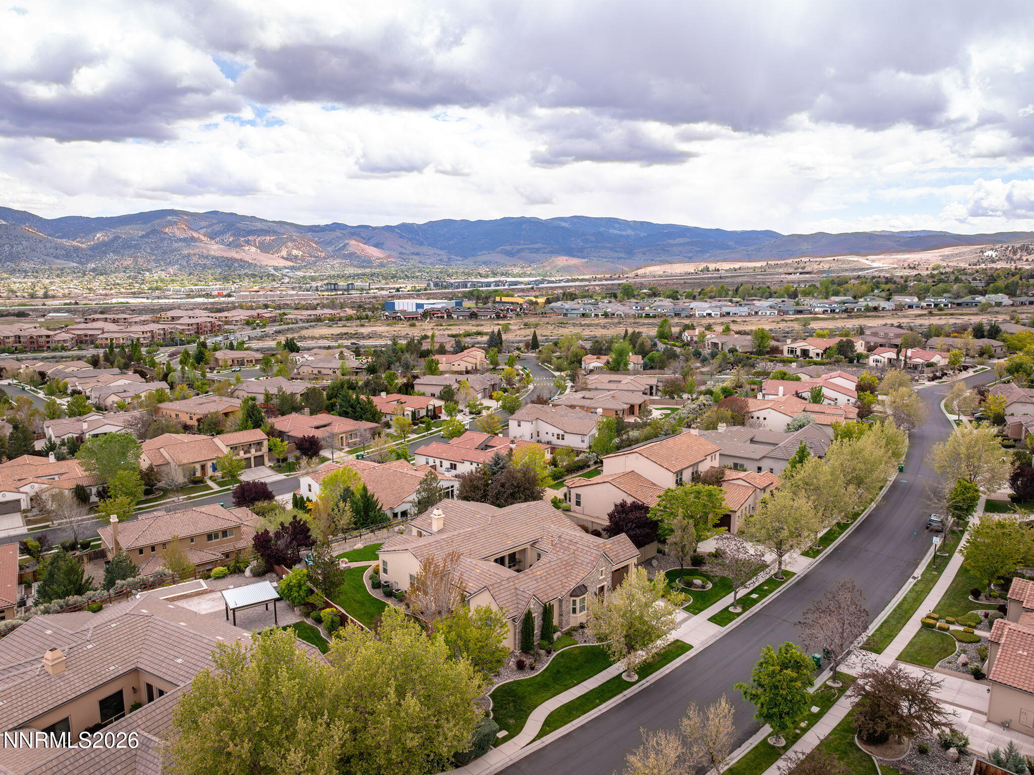 13340 Damonte View Lane Reno, NV 89511 - Photo 44 of 44 an aerial view of residential houses with outdoor space