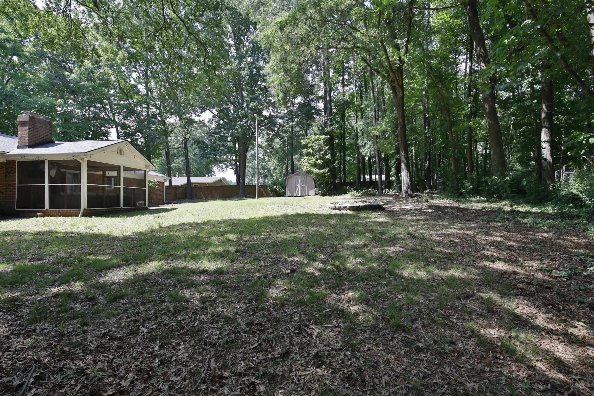 4300 Batts Road Raleigh, NC 27604 - Photo 27 of 28 Fenced in Back Yard