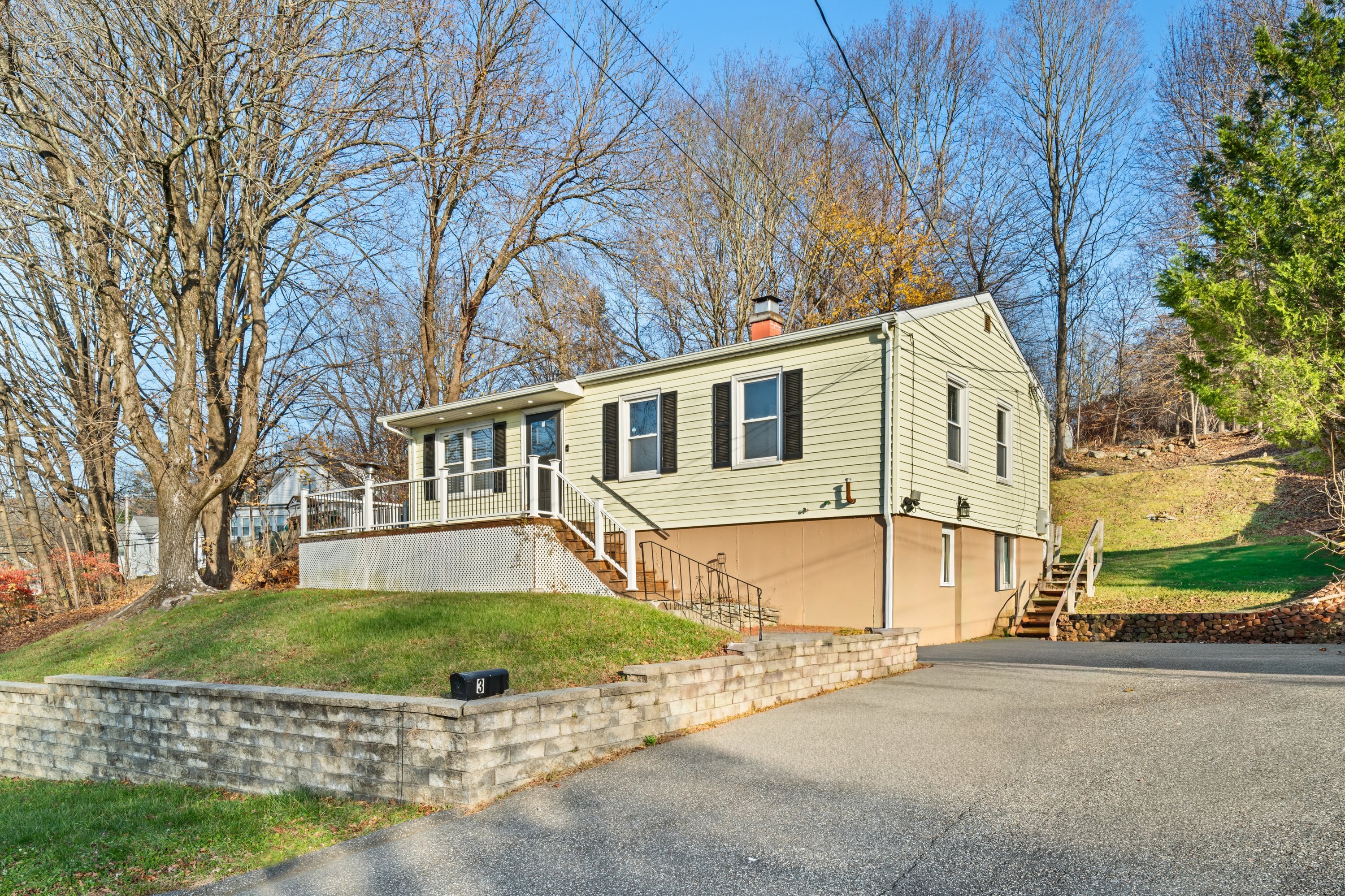 3 Highland Avenue Ansonia, CT 06401 - Photo 2 of 38 a view of a house with a big yard and large tree
