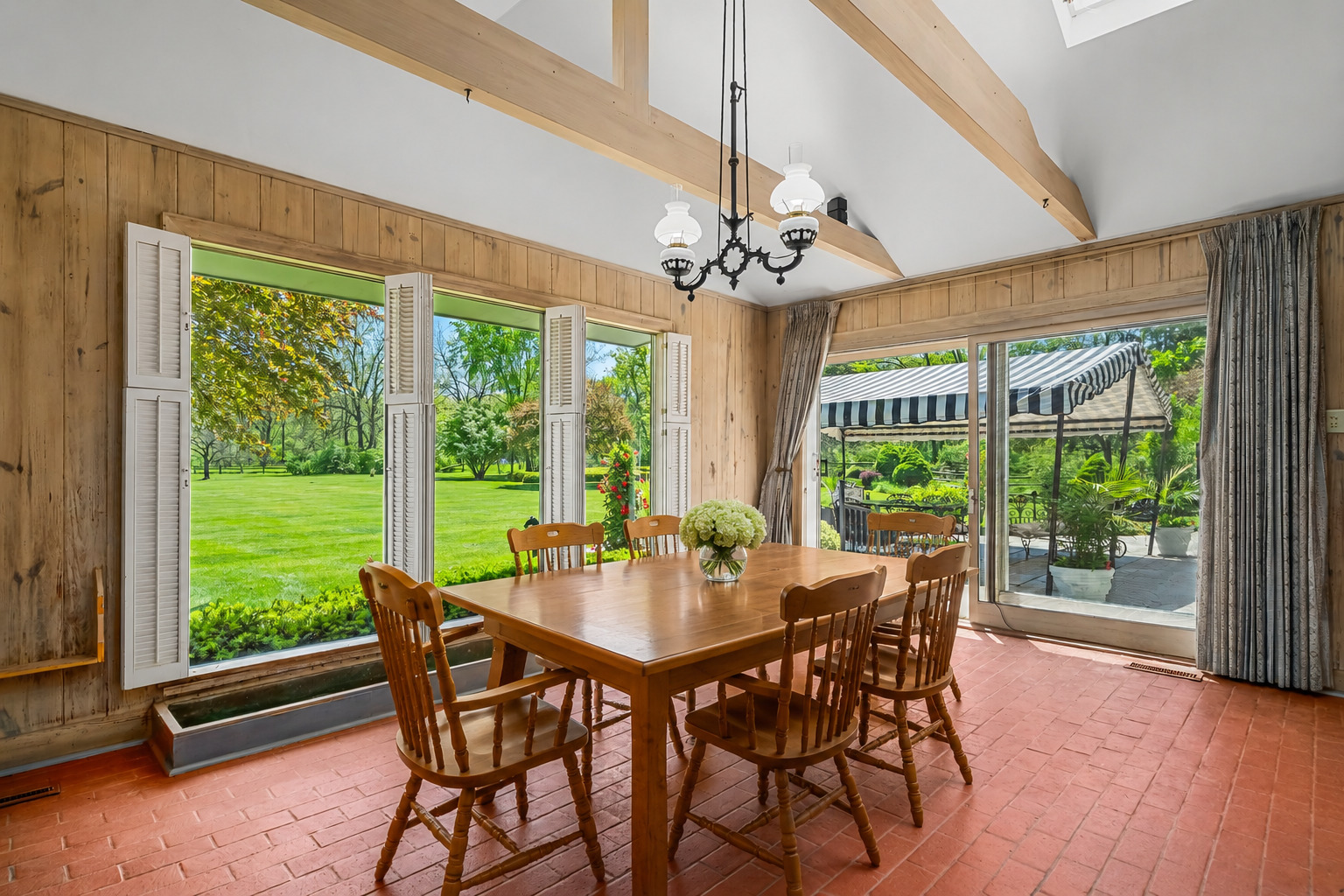 33W451 Surrey Road Wayne, IL 60184 - Photo 26 of 41 a view of a dining room with furniture window and outside view