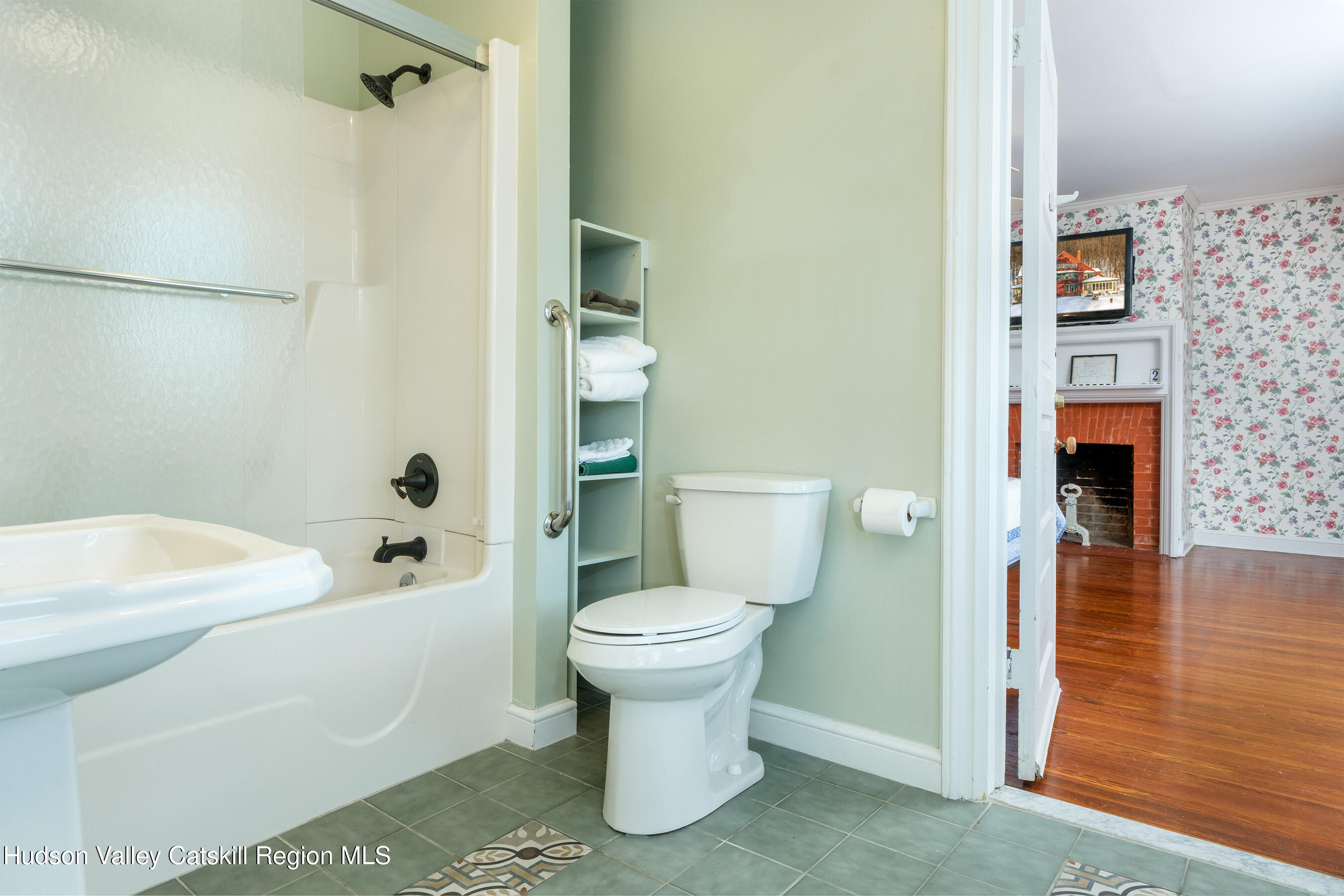 6 Westridge Road Cooperstown, NY 13326 - Photo 61 of 109 a bathroom with a toilet sink and shower